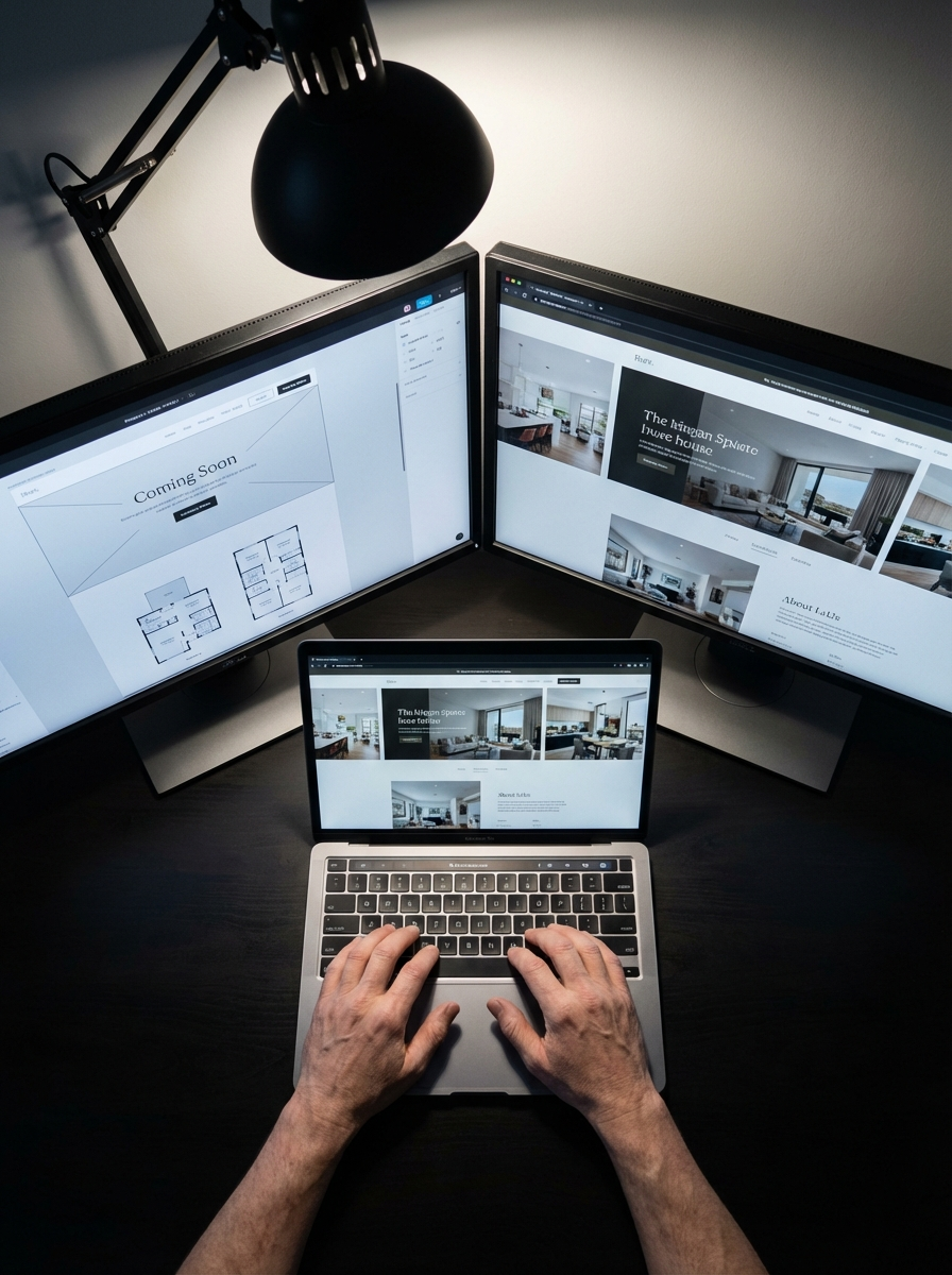 Multi-screen design workspace